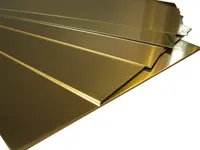 Латунный анод Холоднокатаный 1900 мм 200 мм 8 мм Л63 ГОСТ 2208-2007 купить в Нукусе
